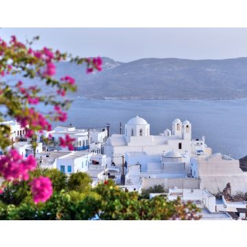 Lais Puzzle - Panoramablick auf das Dorf Plaka ("Hauptstadt" der Insel Milos) und die Bucht von Milos, Kykladen, Griechenland - 40, 100, 200, 500, 1.000 & 2.000 Teile
