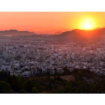 Lais Puzzle - Panoramablick auf Athen, Griechenland, direkt nach Sonnenuntergang - 40, 100, 200, 500, 1.000 & 2.000 Teile