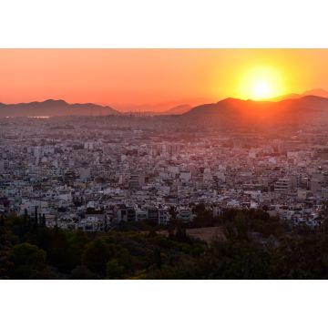 Lais Puzzle - Panoramablick auf Athen, Griechenland, direkt nach Sonnenuntergang - 1.000 Teile