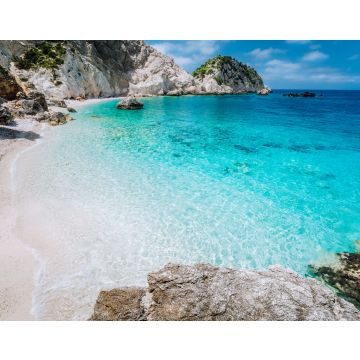 Lais Puzzle - Strand von Agia Eleni auf der Insel Kefalonia, Griechenland. Schönste felsige wilde Strände mit klarem smaragdgrünem Wasser und hohen weißen Klippen - 40, 100, 200, 500, 1.000 & 2.000 Teile