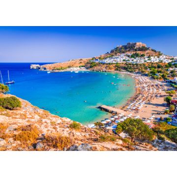 Lais Puzzle - Lindos, Akropolis auf Rhodos, Griechenland - 1.000 Teile