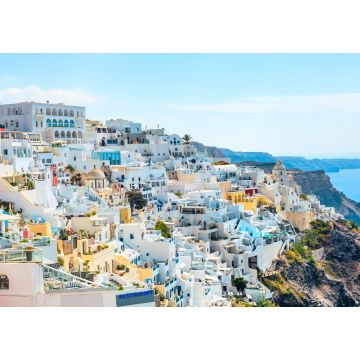 Lais Puzzle - Panoramablick auf die Stadt Fira in Santorini, Griechenland - 1.000 Teile