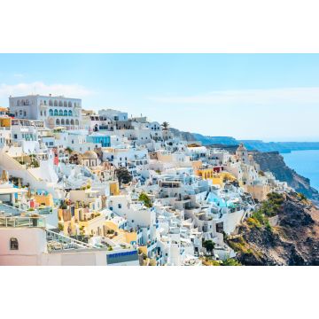 Lais Puzzle - Panoramablick auf die Stadt Fira in Santorini, Griechenland - 2.000 Teile