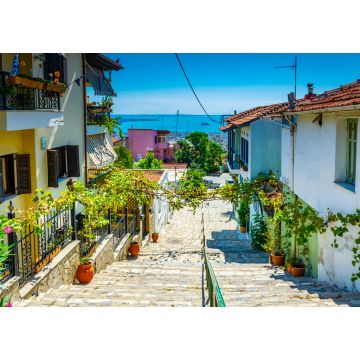 Lais Puzzle - Blick auf eine enge Gasse in der Altstadt von Thessaloniki, Griechenland - 1.000 Teile