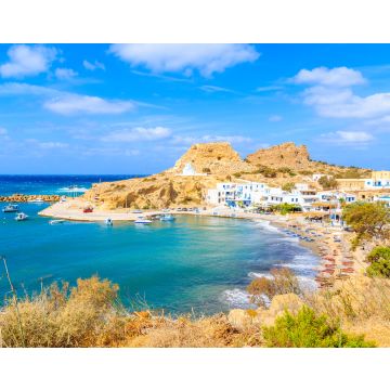 Lais Puzzle - Blick auf den schönen Strand und Hafen von Finiki, Insel Karpathos, Griechenland - 40, 100, 200, 500, 1.000 & 2.000 Teile