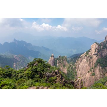 Lais Puzzle - Berg Sanqing oder Sanqingshan, ein heiliger Berg der Taoisten im Kreis Yushan, Jiangxi, China. UNESCO-Welterbe - 2.000 Teile
