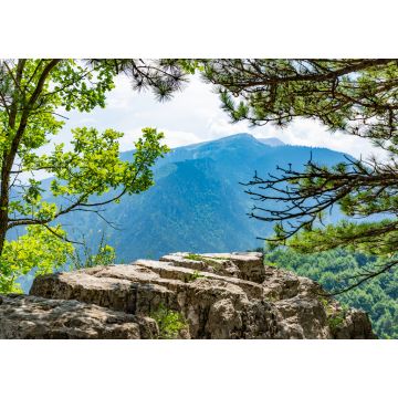 Lais Puzzle - Der perfekte Blick auf die Gipfel des Olymps vom Aussichtspunkt aus. Griechenland - 1.000 Teile