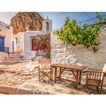 Lais Puzzle - Traditionelle griechische Straße im Stadtzentrum bei Sonnenuntergang, Insel Amorgos, Griechenland - 40, 100, 200, 500, 1.000 & 2.000 Teile