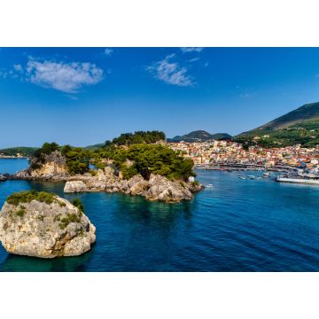 Lais Puzzle - Luftaufnahme der Küstenstadt Parga, Griechenland, während des Sommers - 1.000 Teile
