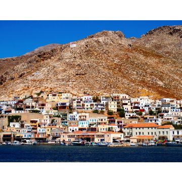 Lais Puzzle - Blick auf die Stadt Kalymnos. Kalymnos, Dodekanes-Inseln, Griechenland - 40, 100, 200, 500, 1.000 & 2.000 Teile