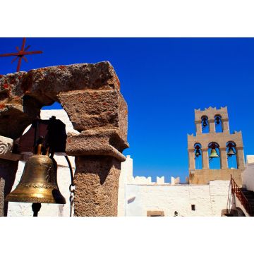 Lais Puzzle - Das Kloster von St. Johannes dem Theologen. Insel Patmos, Dodekanes-Inseln, Griechenland - 1.000 Teile