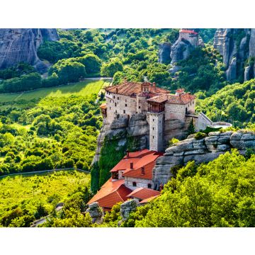 Lais Puzzle - Kloster von Roussanou in Meteora in Griechenland - 40, 100, 200, 500, 1.000 & 2.000 Teile