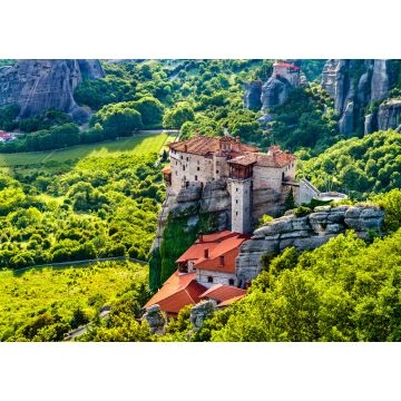 Lais Puzzle - Kloster von Roussanou in Meteora in Griechenland - 1.000 Teile
