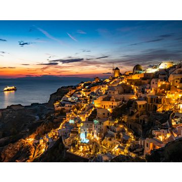 Lais Puzzle - Nächtliche Lichter in Oia (Santorin) - 40, 100, 200, 500, 1.000 & 2.000 Teile