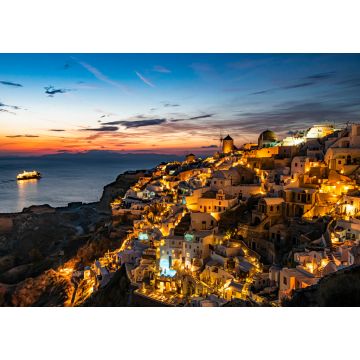Lais Puzzle - Nächtliche Lichter in Oia (Santorin) - 1.000 Teile