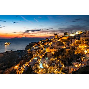 Lais Puzzle - Nächtliche Lichter in Oia (Santorin) - 2.000 Teile