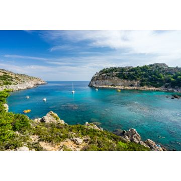Lais Puzzle - Wunderschönes türkisfarbenes Wasser in der Anthony Quinn Bay auf der Insel Rhodos Rodos Griechenland Europa - 2.000 Teile