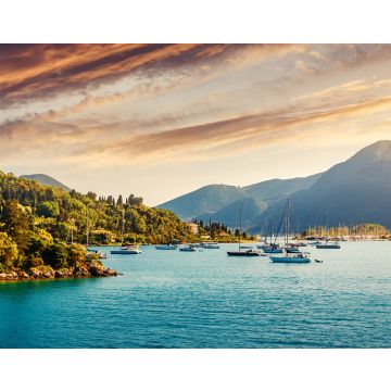 Lais Puzzle - Wunderschöne sonnige Meereslandschaft mit buntem Himmel bei Sonnenuntergang. Ionisches Meer. Griechenland - 40, 100, 200, 500, 1.000 & 2.000 Teile
