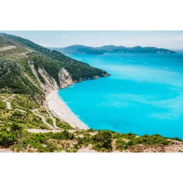 Lais Puzzle - Berühmter Myrtos-Strand. Ein Muss für Touristen auf der Insel Kefalonia im Sommer. Griechenland - 2.000 Teile