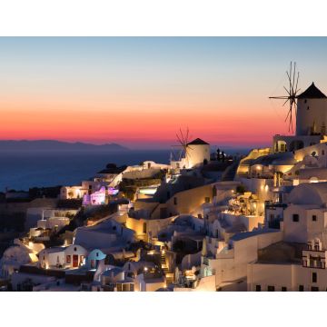 Lais Puzzle - Schöner Sonnenuntergang in Oia auf der Insel Santorin, Griechenland - 40, 100, 200, 500, 1.000 & 2.000 Teile