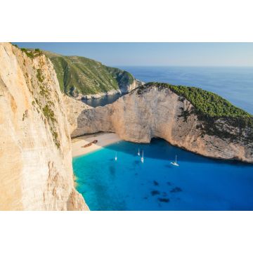 Lais Puzzle - Der malerische Strand von Navagio mit dem berühmten Schiffswrack an der Nordwestküste der Insel Zakynthos, Griechenland - 2.000 Teile