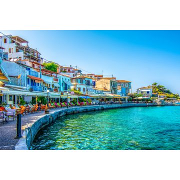 Lais Puzzle - Blick auf die Küste des Dorfes Kokkari auf der Insel Samos, Griechenland - 2.000 Teile