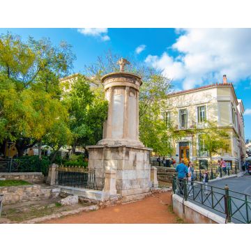 Lais Puzzle - Blick auf das Choragische Monument des Lysikrates in Athen - 40, 100, 200, 500, 1.000 & 2.000 Teile