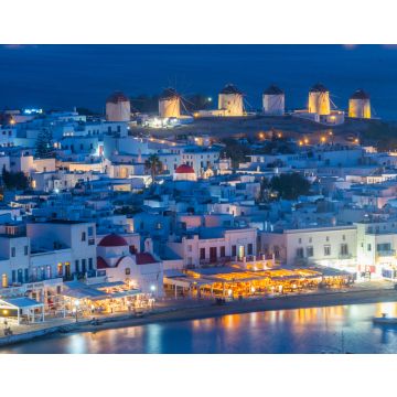 Lais Puzzle - Blick auf den Sonnenuntergang über Mykonos in Griechenland - 40, 100, 200, 500, 1.000 & 2.000 Teile