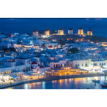 Lais Puzzle - Blick auf den Sonnenuntergang über Mykonos in Griechenland - 2.000 Teile