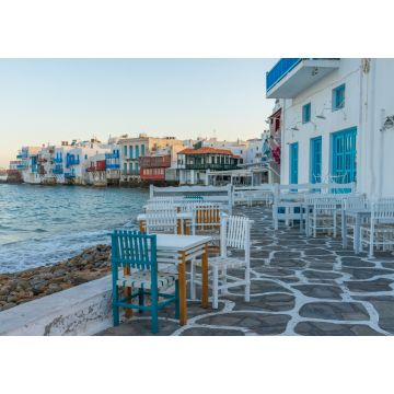 Lais Puzzle - Restaurant mit Blick auf Klein-Venedig auf Mykonos, Griechenland - 1.000 Teile