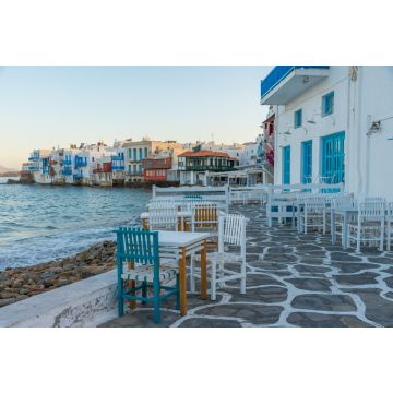Lais Puzzle - Restaurant mit Blick auf Klein-Venedig auf Mykonos, Griechenland - 2.000 Teile
