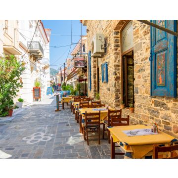Lais Puzzle - Straßenansicht des Dorfes Vathy auf der Insel Samos - 40, 100, 200, 500, 1.000 & 2.000 Teile