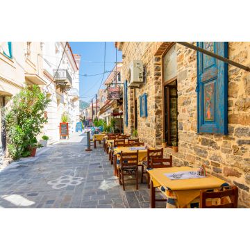 Lais Puzzle - Straßenansicht des Dorfes Vathy auf der Insel Samos - 2.000 Teile