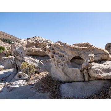 Lais Puzzle - Granitgraue Felsen, geformt durch das Meersalz und den Wind im Hintergrund. Kolymbithres Paros Insel Griechenland - 40, 100, 200, 500, 1.000 & 2.000 Teile