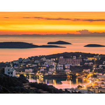 Lais Puzzle - Die Bucht von Batsi auf der griechischen Kykladen-Insel Andros im Sonnenuntergang - 40, 100, 200, 500, 1.000 & 2.000 Teile