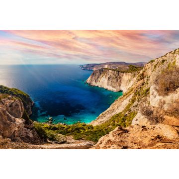 Lais Puzzle - Zakynthos in Griechenland, Keri-Felsen und Ionisches Meer bei Sonnenuntergang - 2.000 Teile