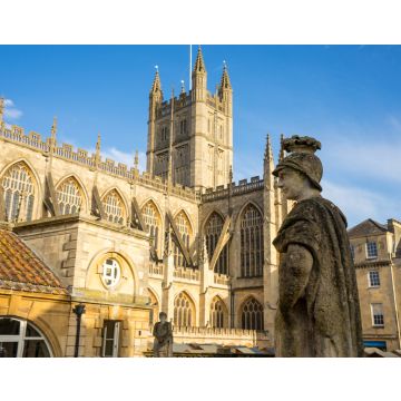 Lais Puzzle - Römische Bäder und Abtei in der Stadt Bath Spa, England - 40, 100, 200, 500, 1.000 & 2.000 Teile