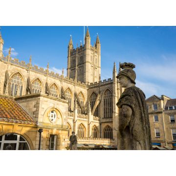 Lais Puzzle - Römische Bäder und Abtei in der Stadt Bath Spa, England - 1.000 Teile