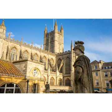 Lais Puzzle - Römische Bäder und Abtei in der Stadt Bath Spa, England - 2.000 Teile
