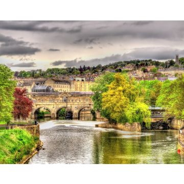 Lais Puzzle - Die Stadt Bath über dem Fluss Avon - England - 40, 100, 200, 500, 1.000 & 2.000 Teile