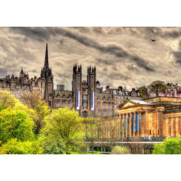 Lais Puzzle - Blick auf das New College und die National Gallery of Scotland in Edinburgh - 1.000 Teile