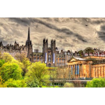 Lais Puzzle - Blick auf das New College und die National Gallery of Scotland in Edinburgh - 2.000 Teile