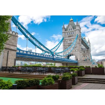Lais Puzzle - Londoner Tower Bridge an einem bewölkten Tag - 1.000 Teile