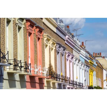 Lais Puzzle - Traditionelle bunte Häuser im Stadtteil Camden Town - London, Vereinigtes Königreich - 2.000 Teile