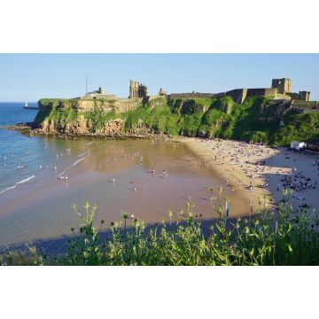 Lais Puzzle - Strand und Prioratsruinen in Tynemouth, England - 2.000 Teile