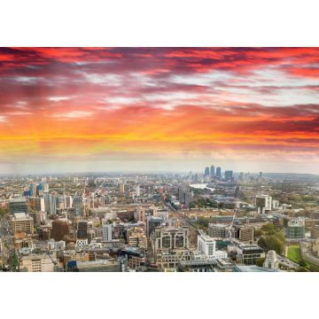 Lais Puzzle - Luftaufnahme der Londoner Skyline bei Sonnenuntergang, Ostseite - 1.000 Teile