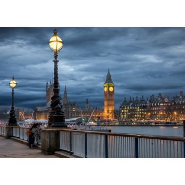 Lais Puzzle - Big Ben und die Themse in London an einem Nachmittag im Winter - 1.000 Teile