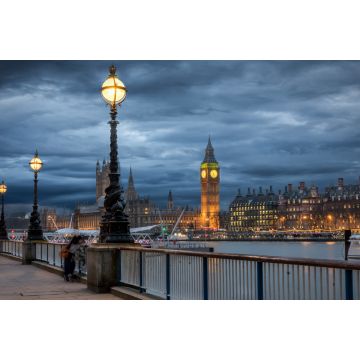 Lais Puzzle - Big Ben und die Themse in London an einem Nachmittag im Winter - 2.000 Teile