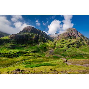 Lais Puzzle - Die Berge von Glencoe bei Sonnenaufgang im Sommer, Schottland - 2.000 Teile
