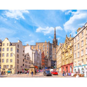 Lais Puzzle - Straßenansicht von Edinburgh, Schottland, Großbritannien - 40, 100, 200, 500, 1.000 & 2.000 Teile